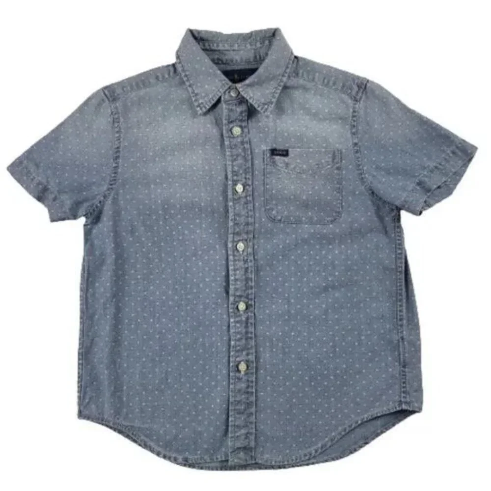 Ralph Lauren Boys Button-Down Denim Shirt Size 6